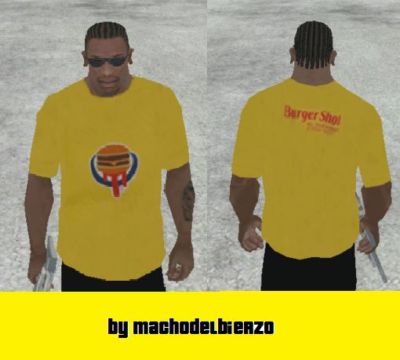 GTA IV BURGER SHOT SHIRT